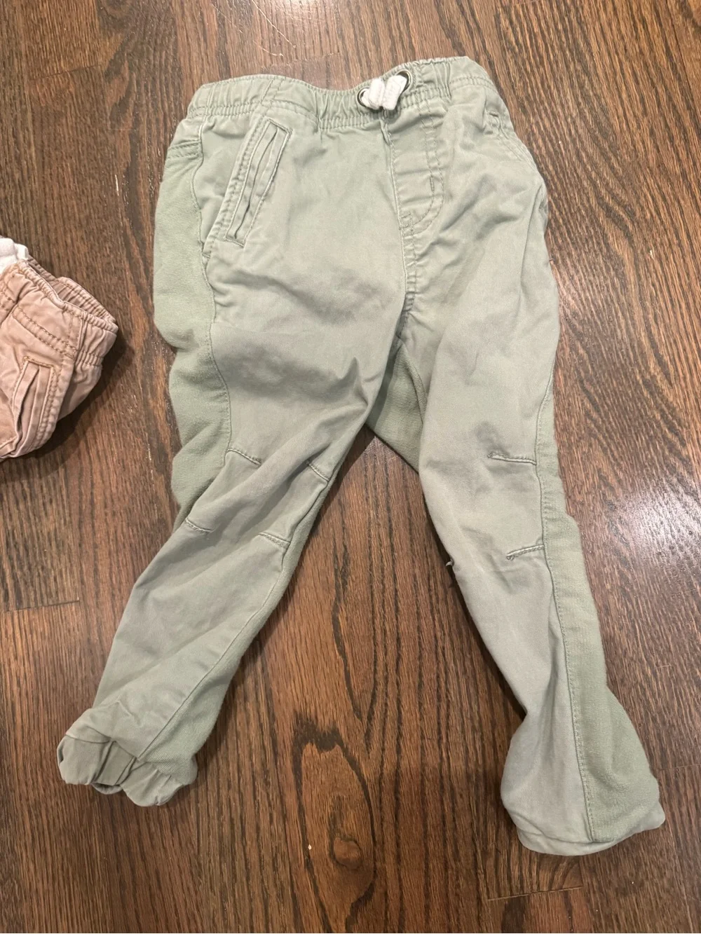 Cat & Jack Toddler Boy Jogger Pants Bundle Lot 3T Khaki Grey Green School Play